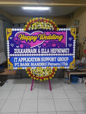 Papan Bunga di Sumbersari Ngampel
